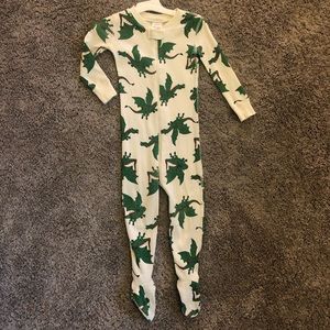 Hanna Anderson Footed Dragon Pajamas